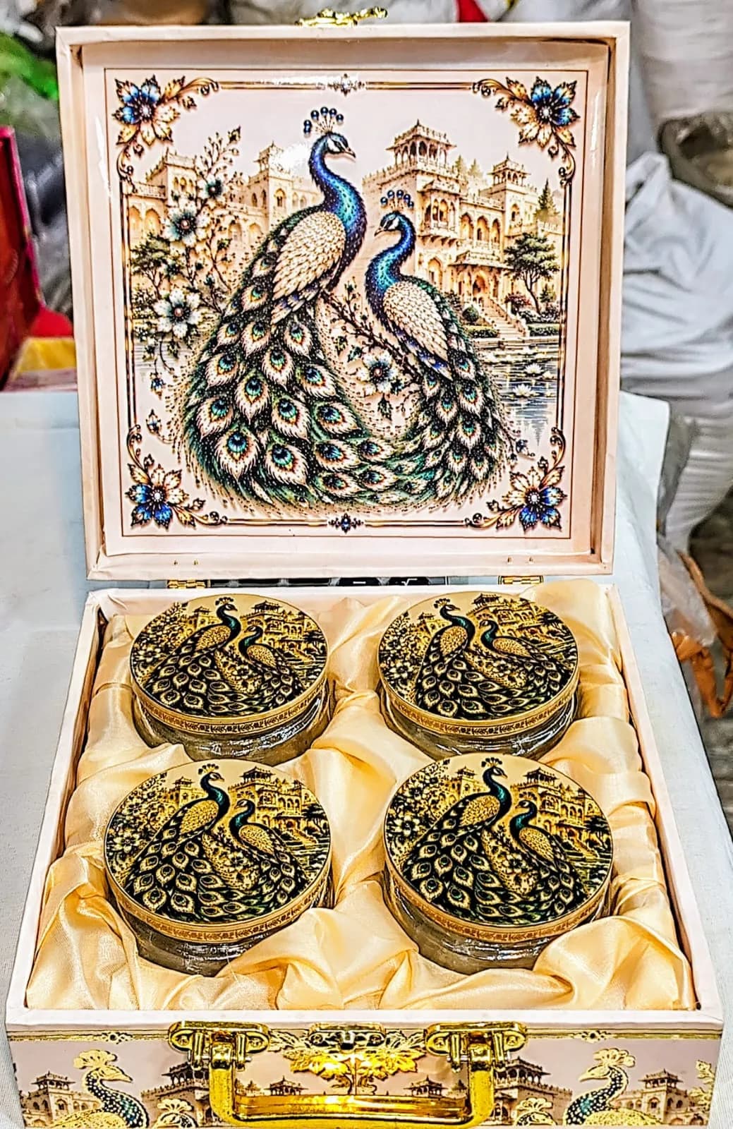 Premium Floral Rakshabandhan Gift Box