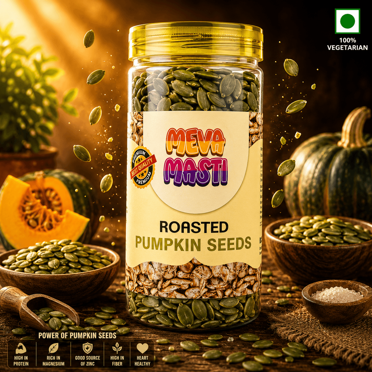 Raw Pumpkin Seeds - AAA Grade Superfood
