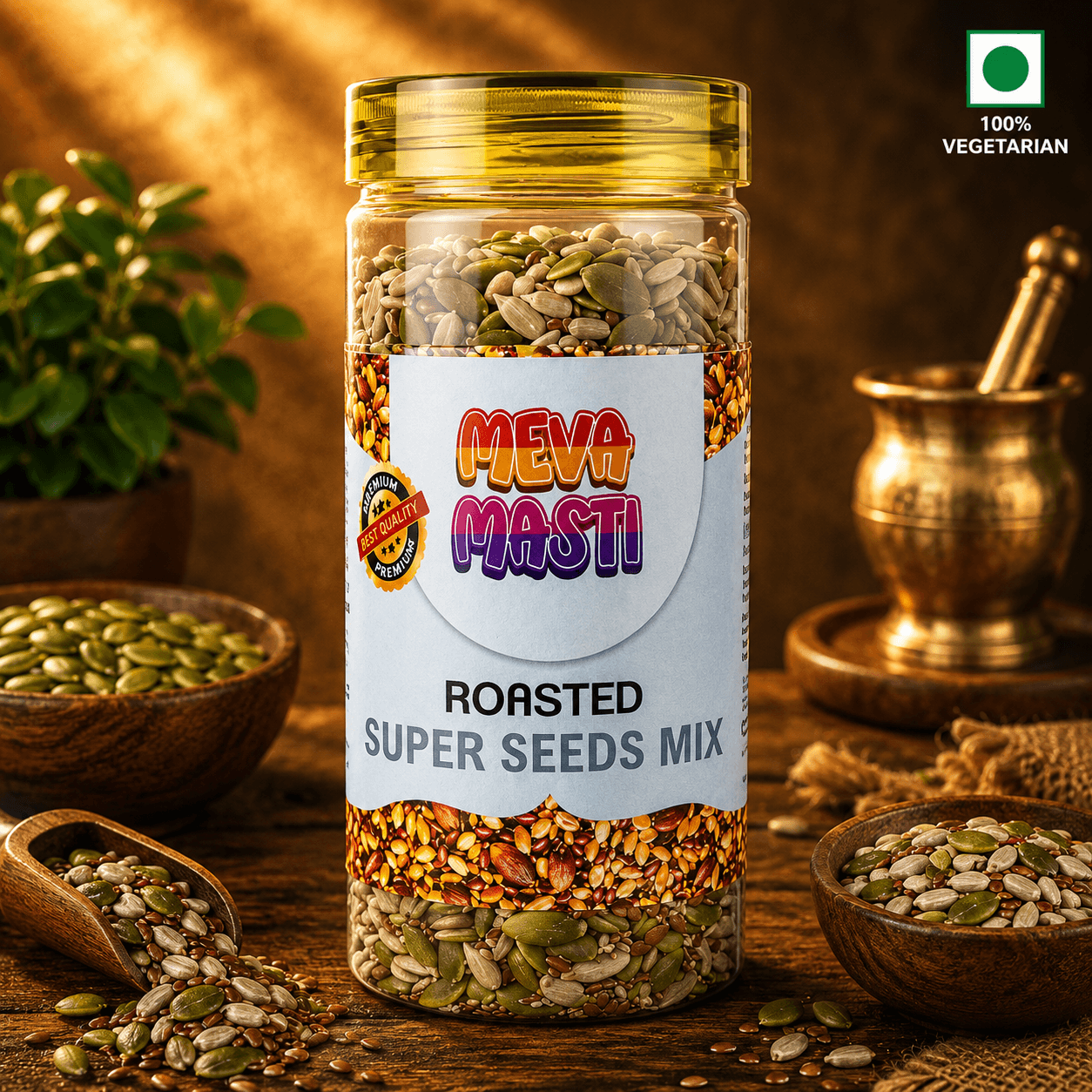 Natural Premium Super Seeds Mix - Healthy Snacking